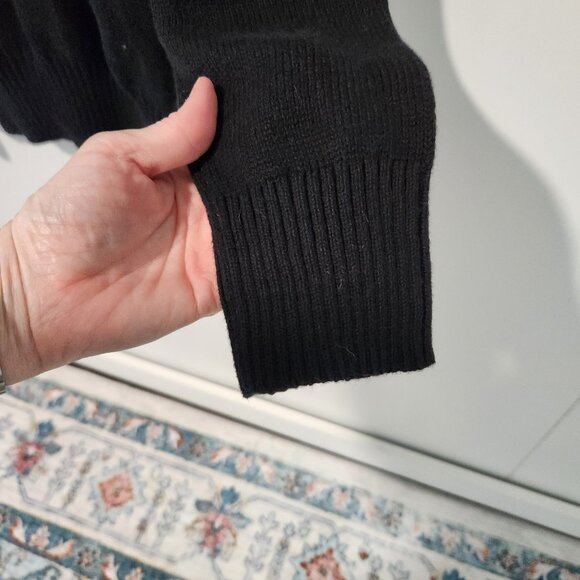 Urban Pipeline Men's Black White Aztec Style Long Sleeve Pullover Sweater Large - Picture 4 of 5